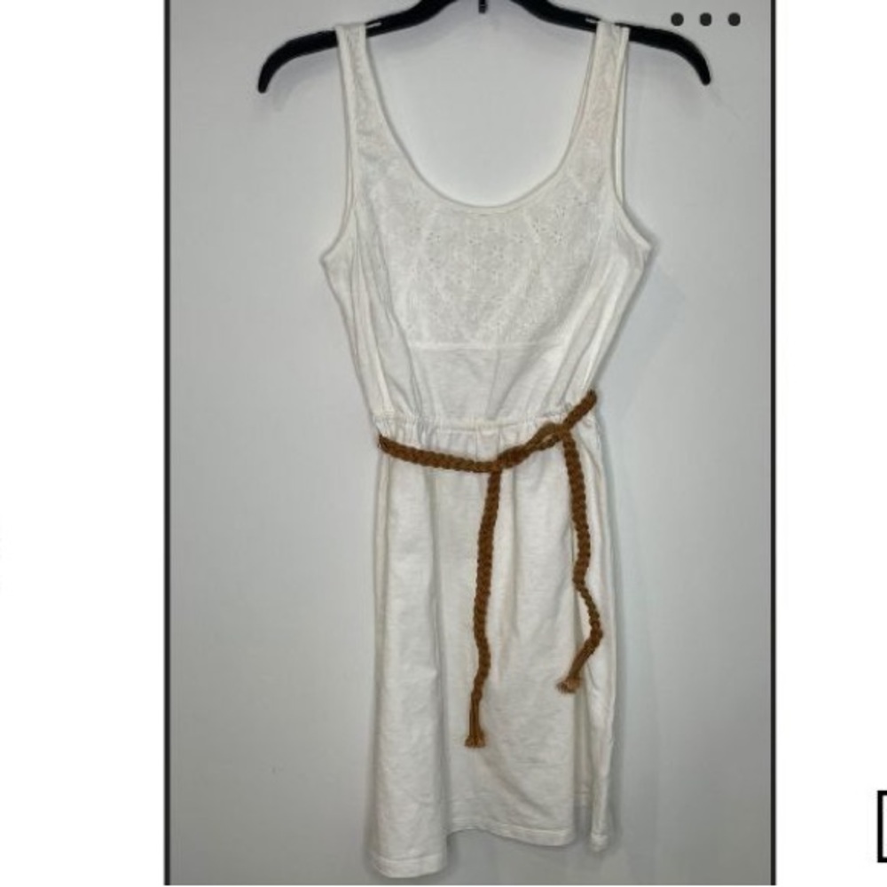 WHITE MINI DRESS